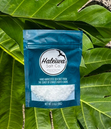 Pure Hawaiian Flake Salt - Resealable Bag 3.5oz - Haleiwa Salt Co.