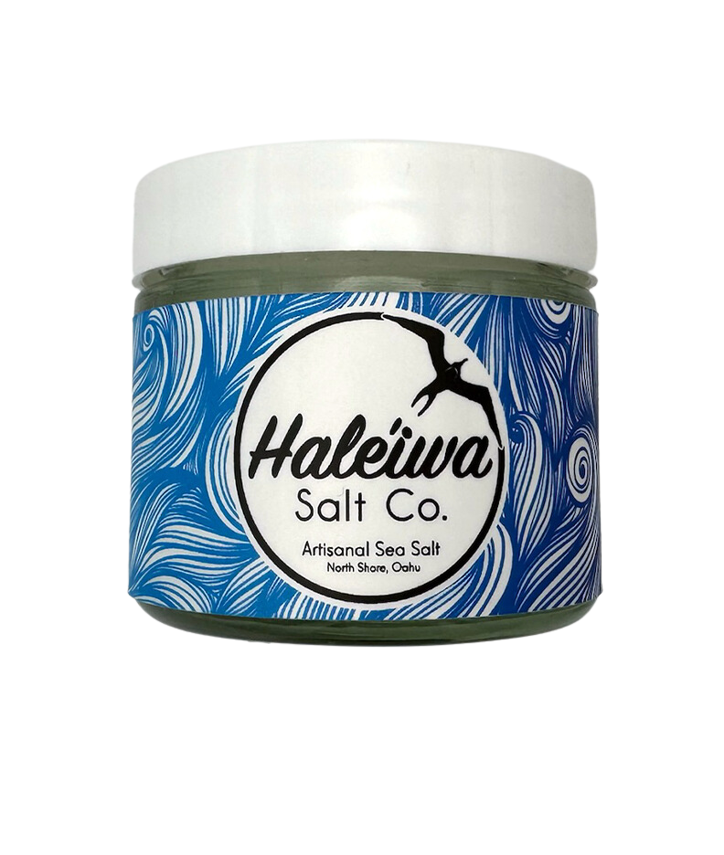 Pure Hawaiian Flake Salt - Small Jar 1.5oz - Haleiwa Salt Co.