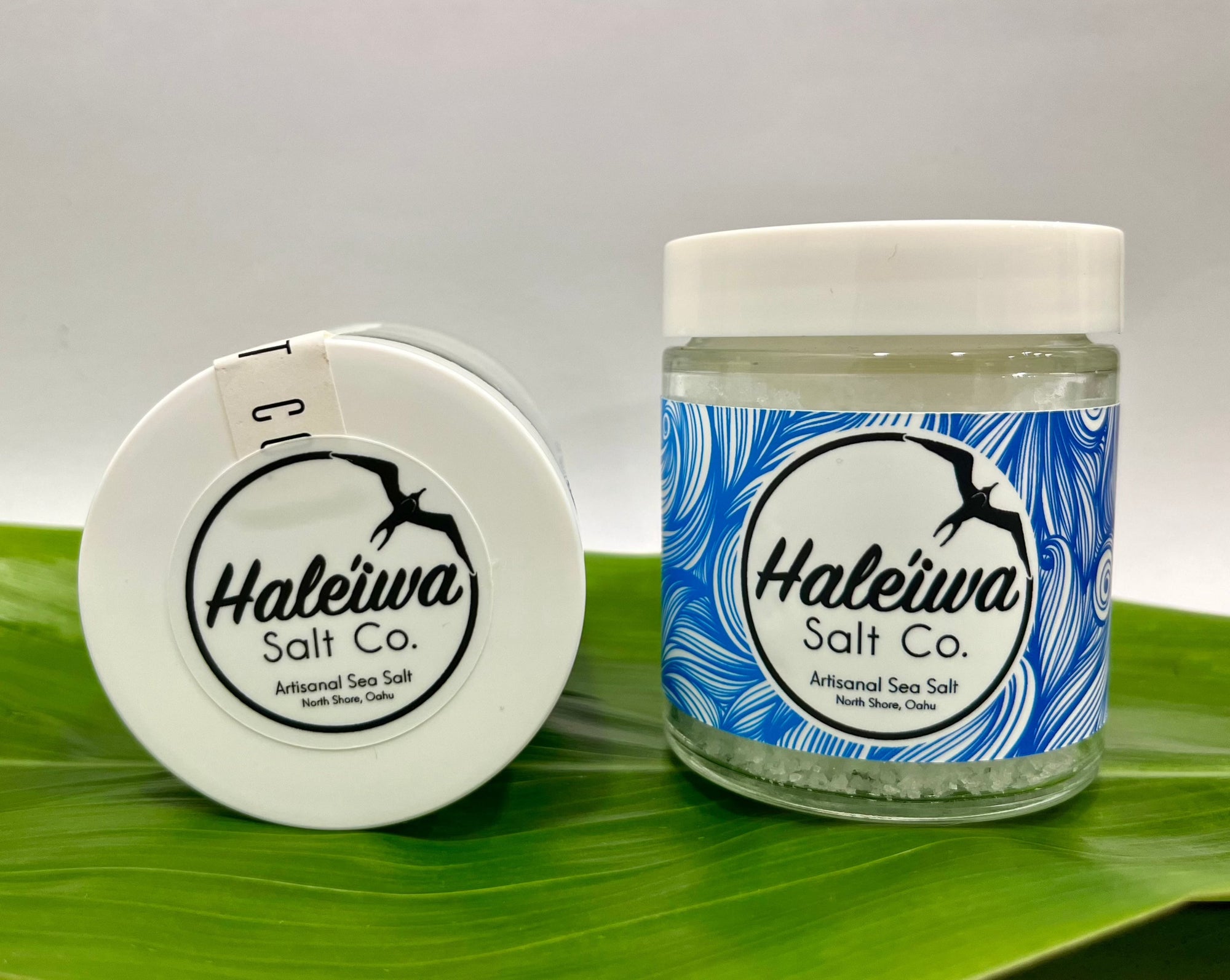 Pure Hawaiian Flake Salt - Large Jar 2.5oz - Haleiwa Salt Co.