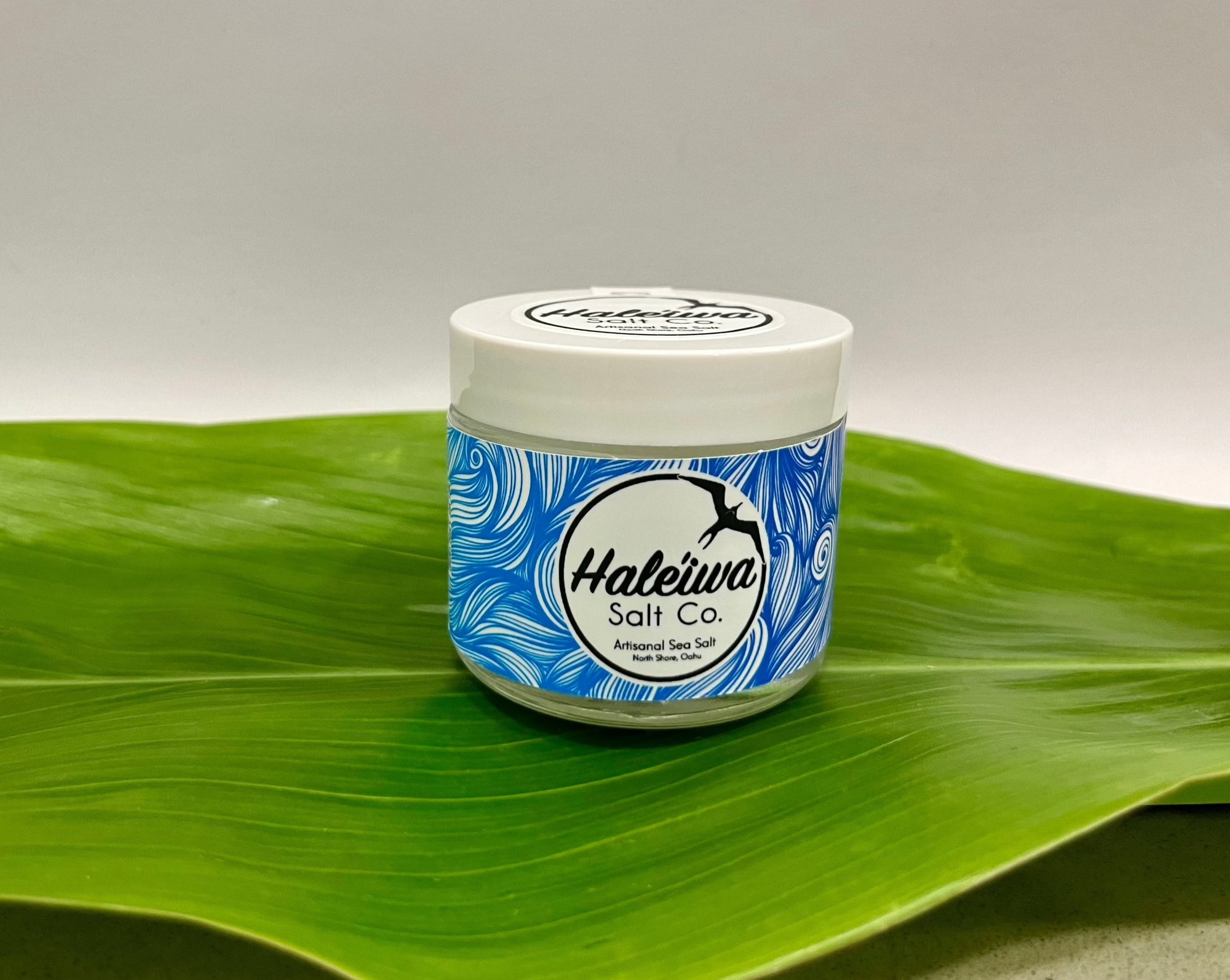 Pure Hawaiian Flake Salt - Small Jar 1.5oz - Haleiwa Salt Co.