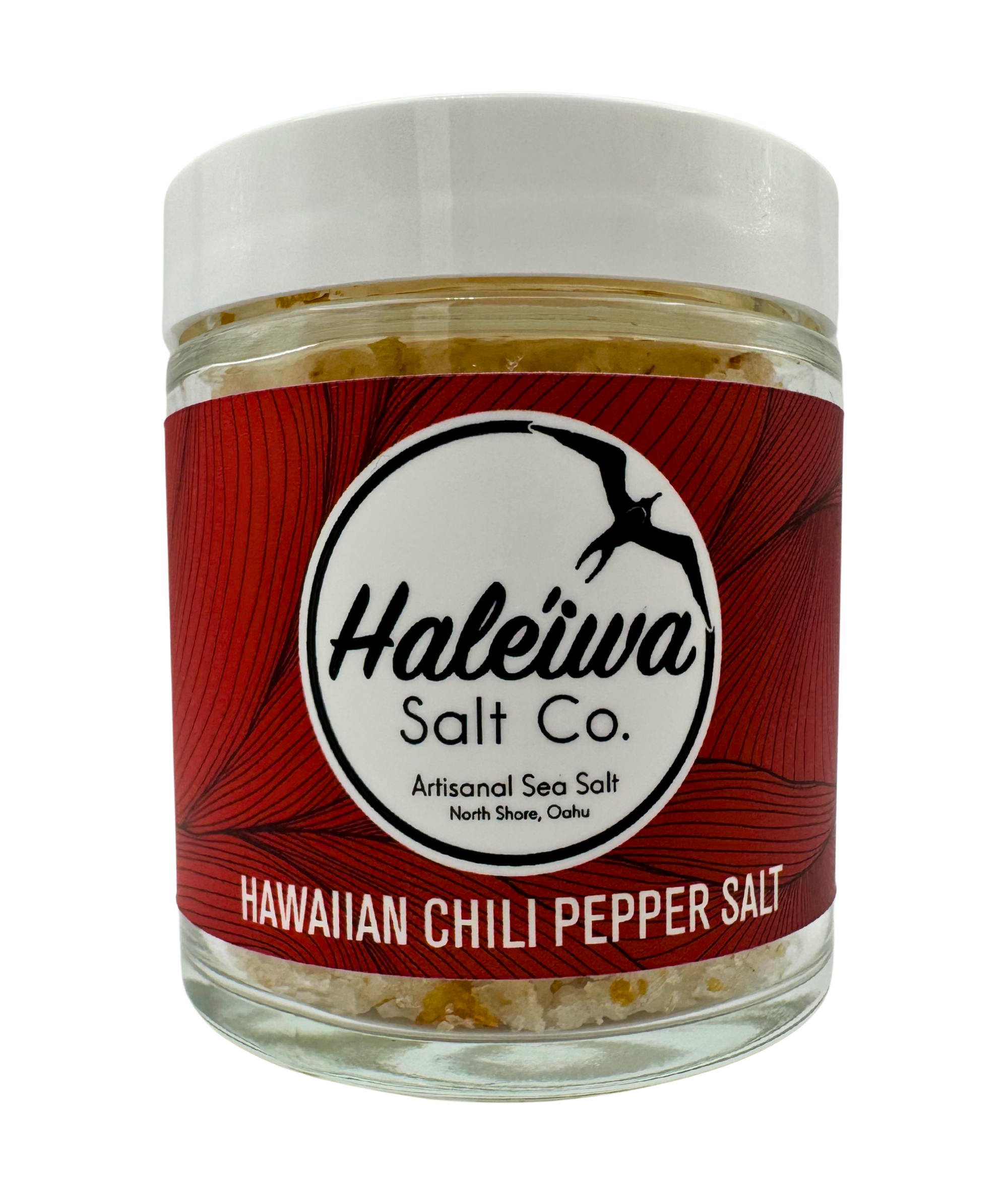 Hawaiian Chili Pepper Salt - Large Jar 2.5oz - Haleiwa Salt Co.