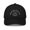 dad hat with 'HALE'IWA SALT CO.'