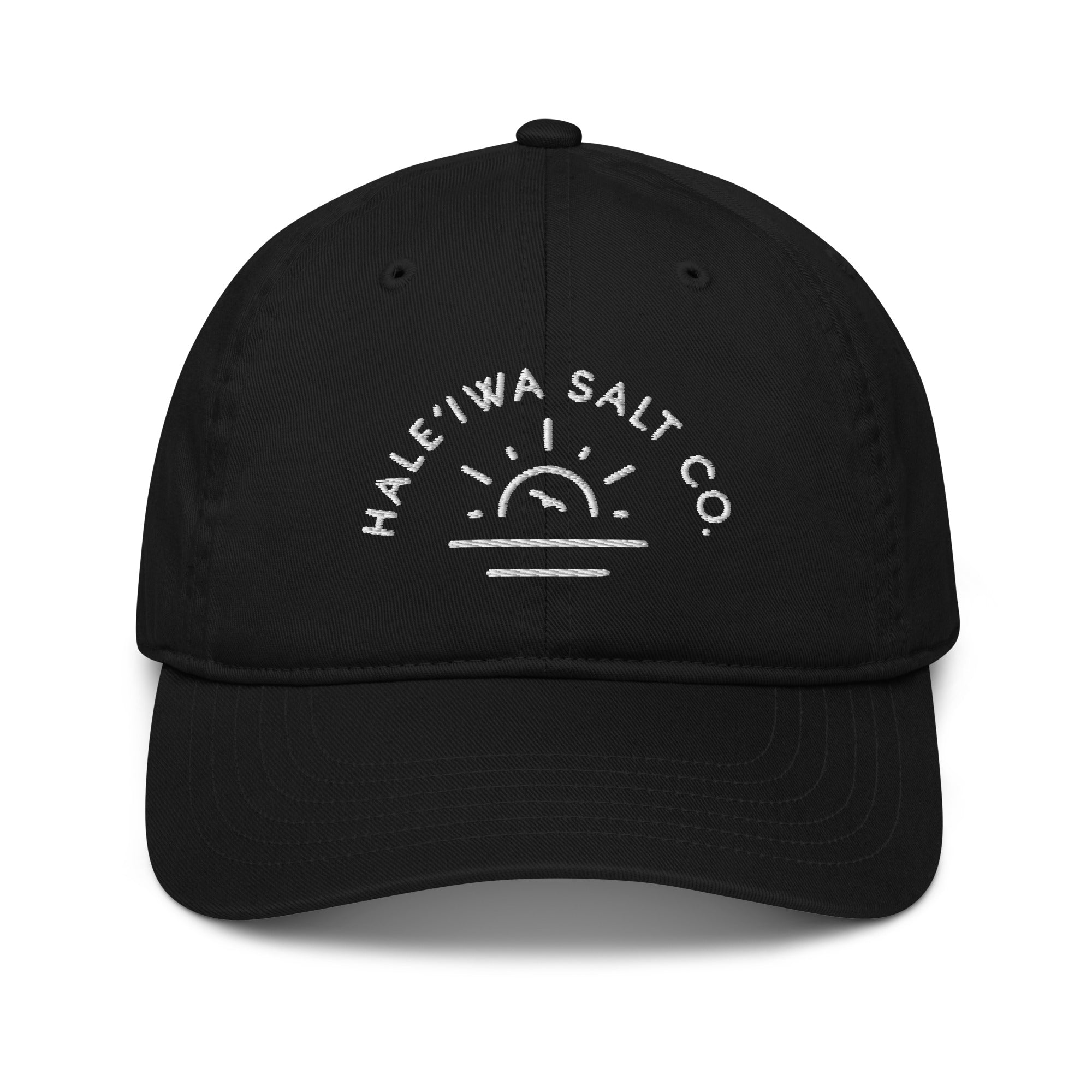 dad hat with 'HALE'IWA SALT CO.'